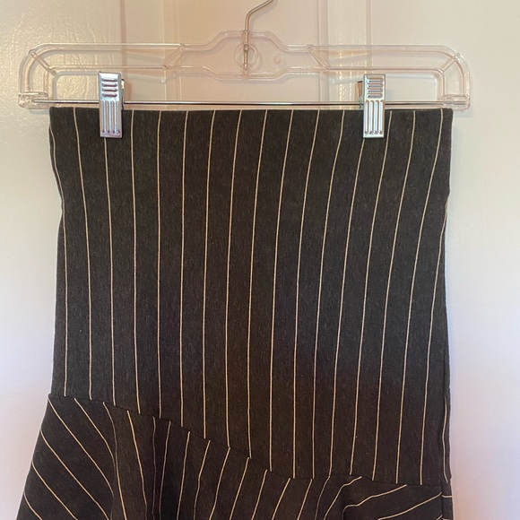 Zara Striped Pencil Skirt - Picture 3 of 4